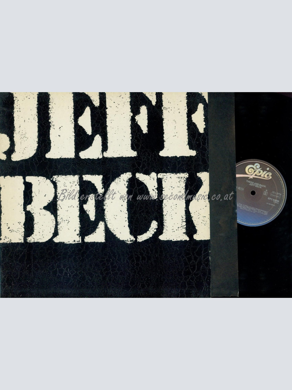 LP--  Jeff Beck  There & Back //OIS // VG+
