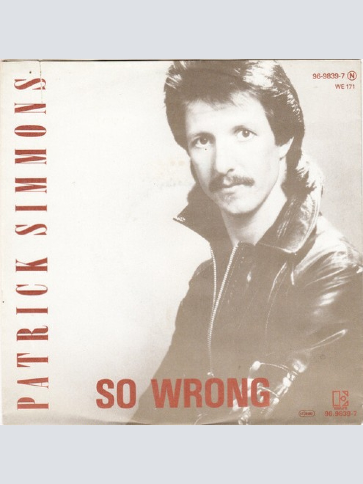7", Single Patrick Simmons - So Wrong