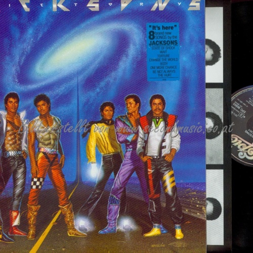 LP--  Jacksons – Victory // FOC // 1984