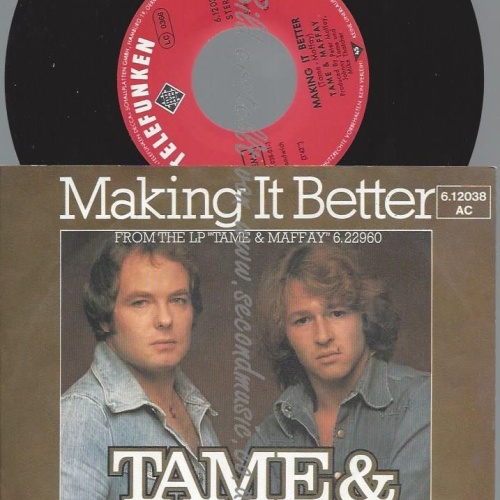 7"  Tame & Maffay– Making It Better