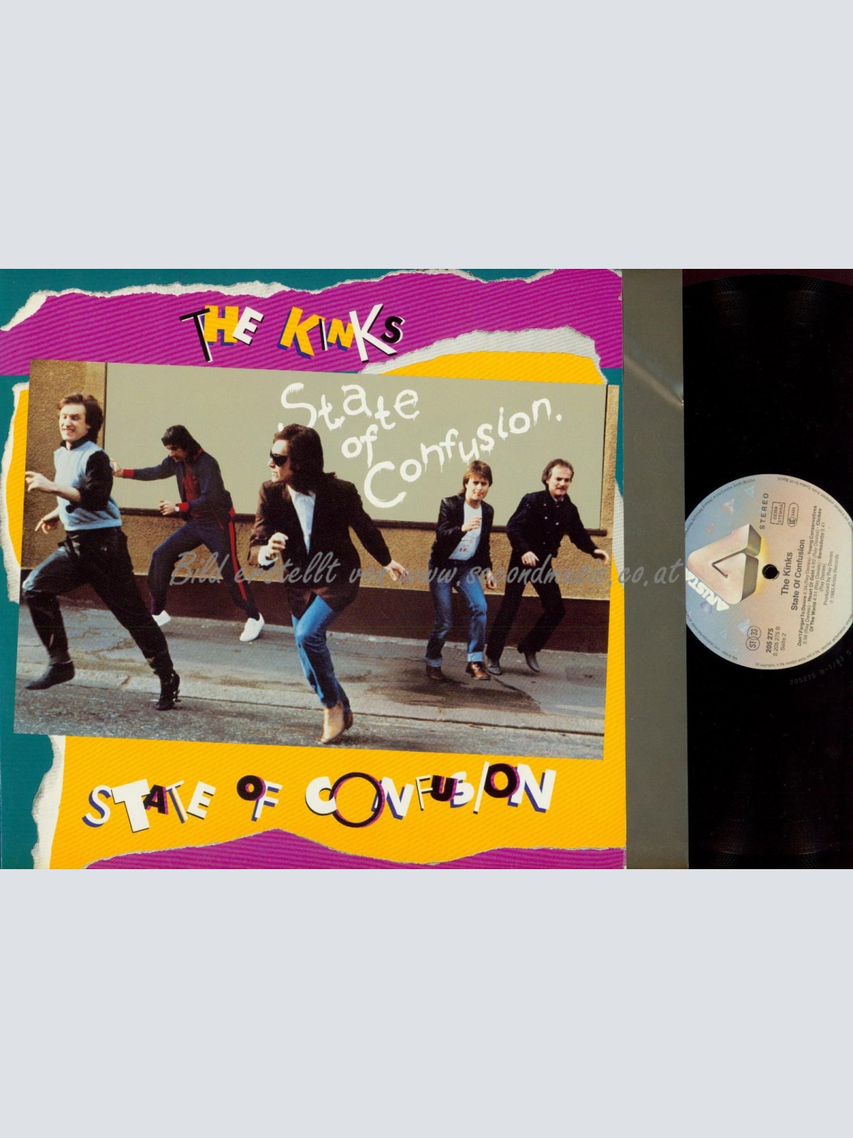 LP-The Kinks – State Of Confusion // OIS //  VG+