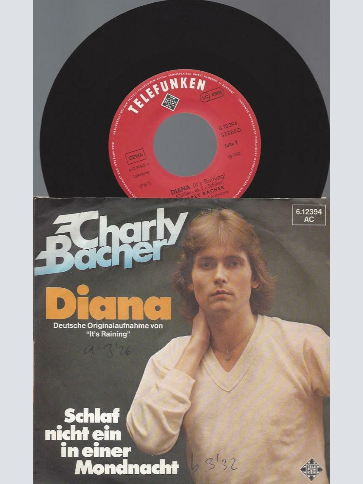 7" Charly Bacher – Diana