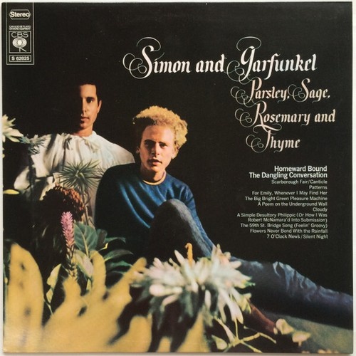 LP, Album, RE Simon And Garfunkel* - Parsley, Sage, Rosemary And Thyme