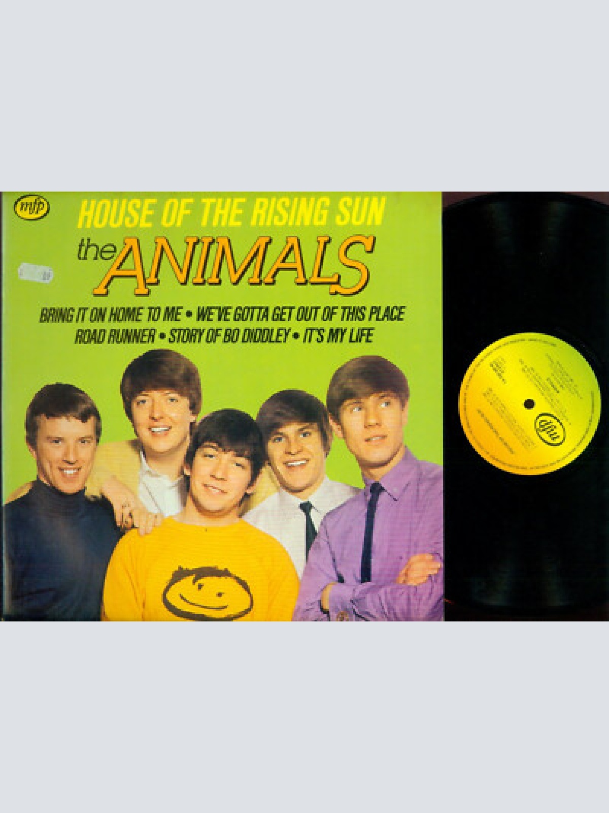 LP--   The Animals  House Of The Rising Sun /NL