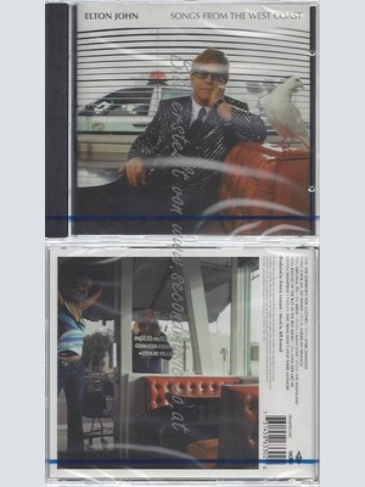 CD--NM-SEALED-ELTON JOHN -2001- -- SONGS FROM THE WEST COAST