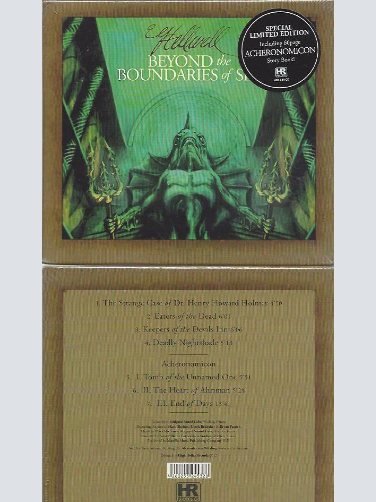CD--  Hellwell  Beyond The Boundaries Of Sin