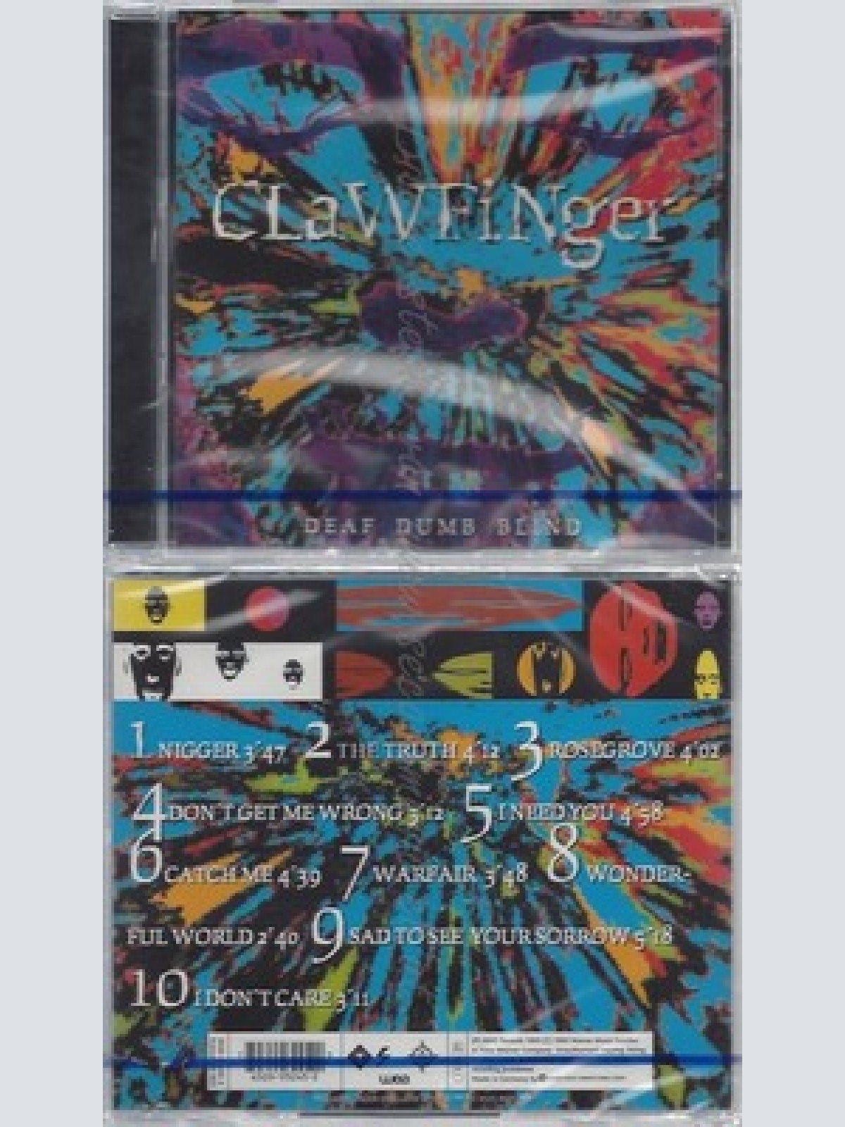 CD--NM-SEALED-CLAWFINGER -1993- -- DEAF DUMB BLIND