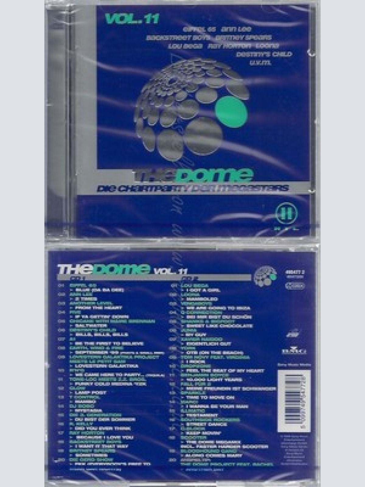 CD--NM-SEALED-VARIOUS -1999- - DOPPEL-CD -- THE DOME VOL. 11