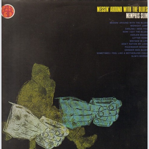 LP, Album Memphis Slim - Messin' Around With The Blues