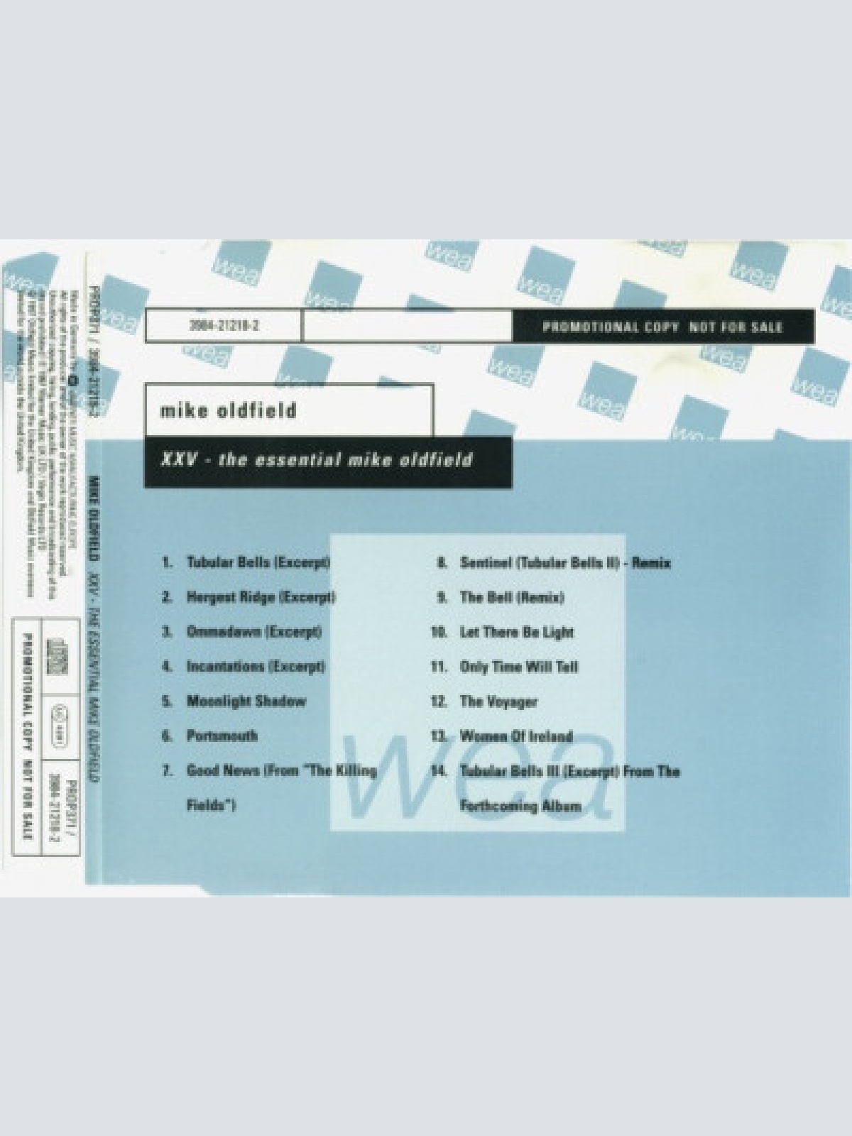 CD, Comp, Promo Mike Oldfield - XXV - The Essential Mike Oldfield