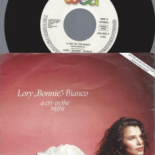 7"   Lory "Bonnie" Bianco  A Cry In The Night