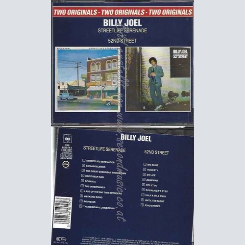 CD--52ND STREET/ JOEL,BILLY | --STREETLIFE SERENADE