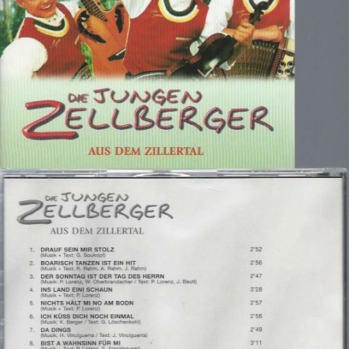 CD--DIE JUNGEN ZELLBERGER DRAUF SEIN MIR STOLZ