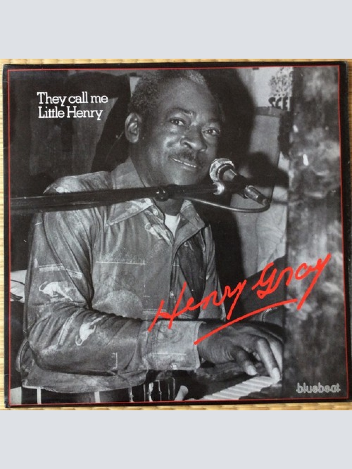 LP, Album Henry Gray - They Call Me Little Henry