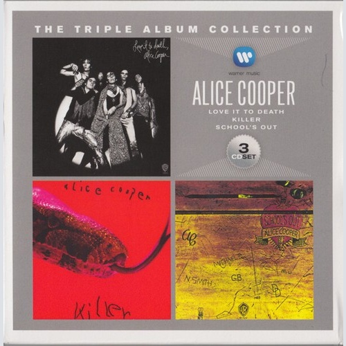 Box, Comp + CD, Album, RE + CD, Album, RE + CD, Al Alice Cooper - The Triple ...