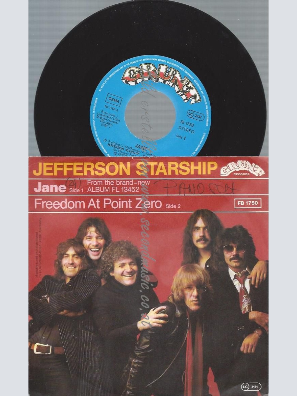 7"    Jefferson Starship  Jane