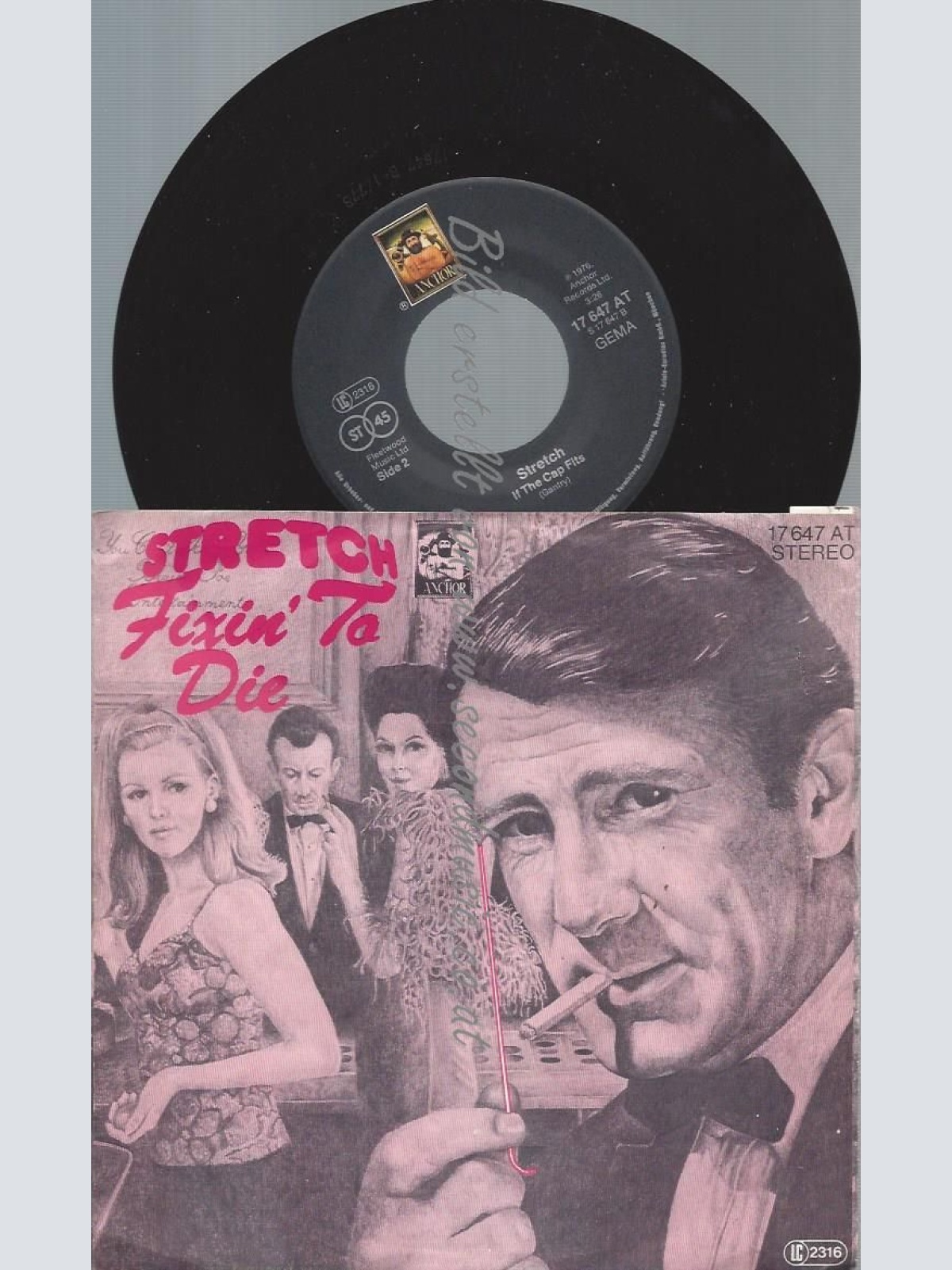 7"    Stretch – Fixin' To Die