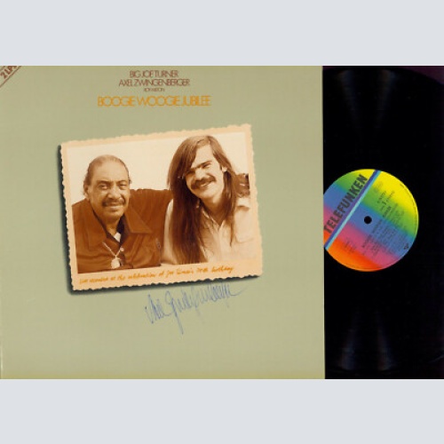 DLP--  Big Joe Turner / Axel Zwingenberger /  Boogie Woogie Jubilee/ Signed