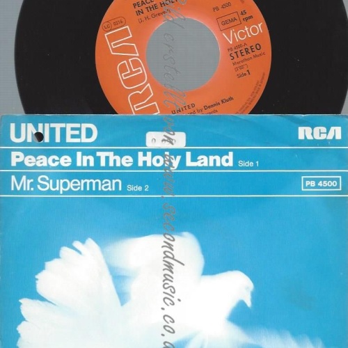 7"  United    Peace In The Holy Land