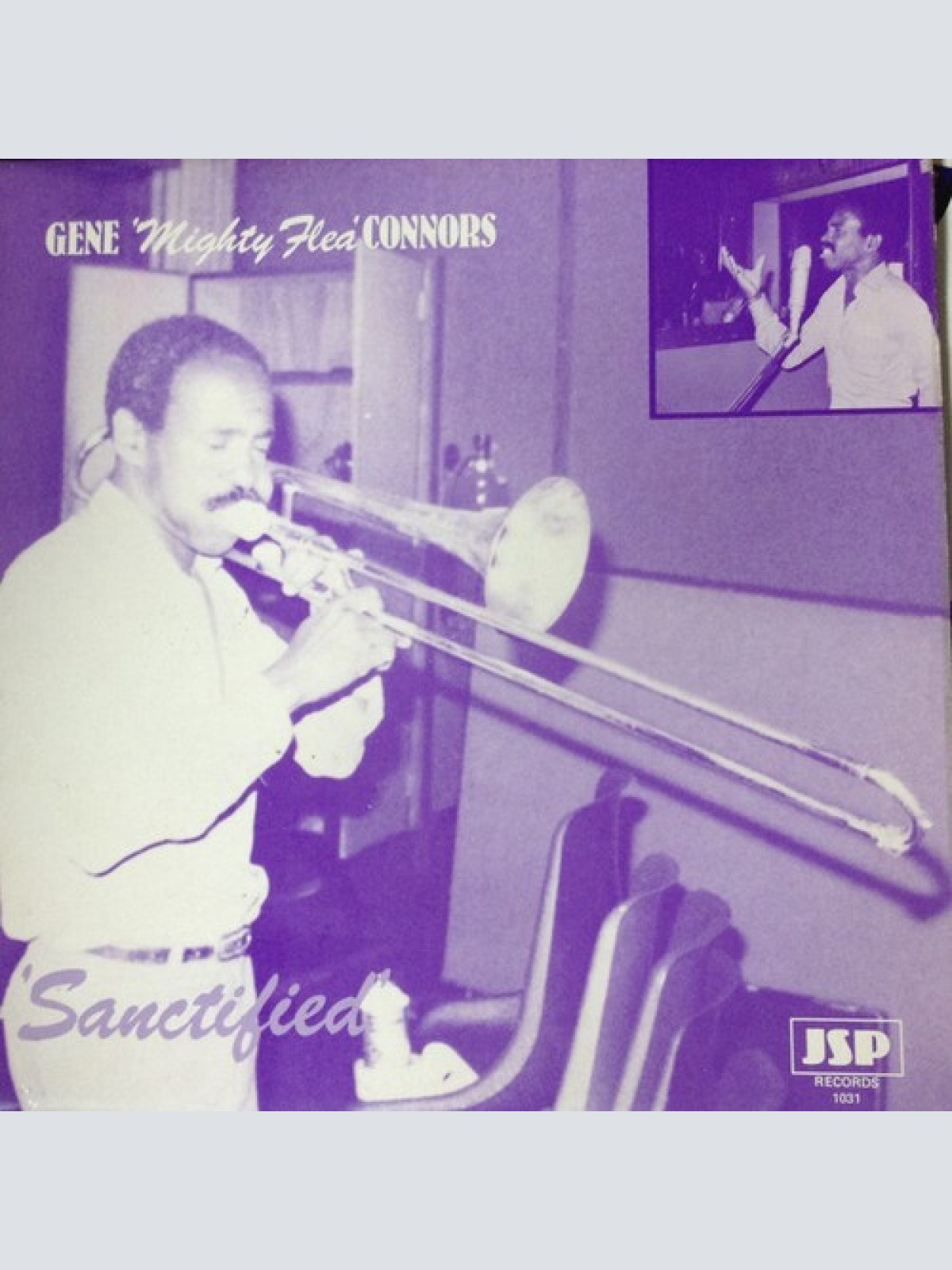 LP, Album Gene "Mighty Flea" Conners - Sanctified