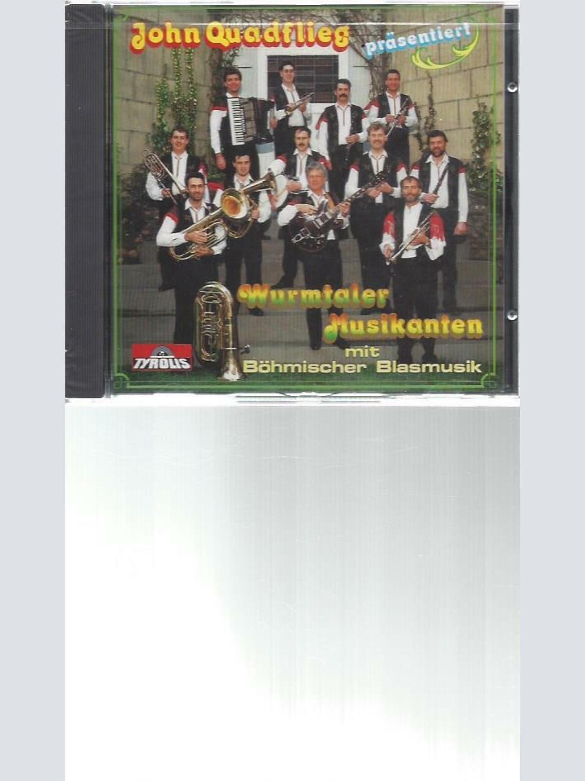 CD--John Quadflieg  --Wurmtaler Musikanten - Blasmusik