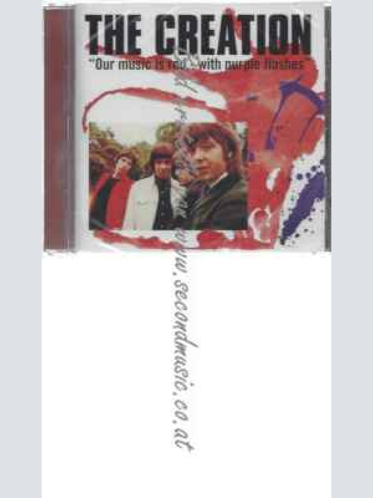 CD--Creation | --Our Music Is Red With Purple Flashes