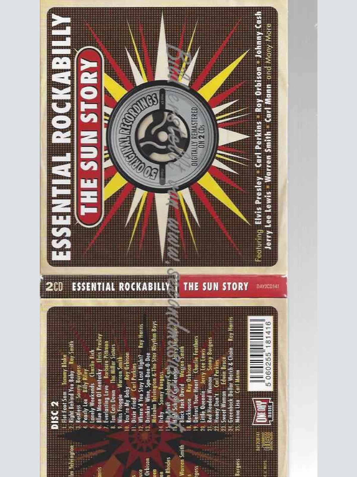 CD--Various | --Essential Rockabilly-the Sun Story