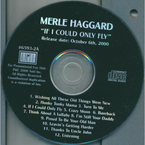 CD, Album, Promo Merle Haggard - If I Could Only Fly