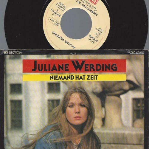 7"    Juliane Werding – Niemand Hat Zeit