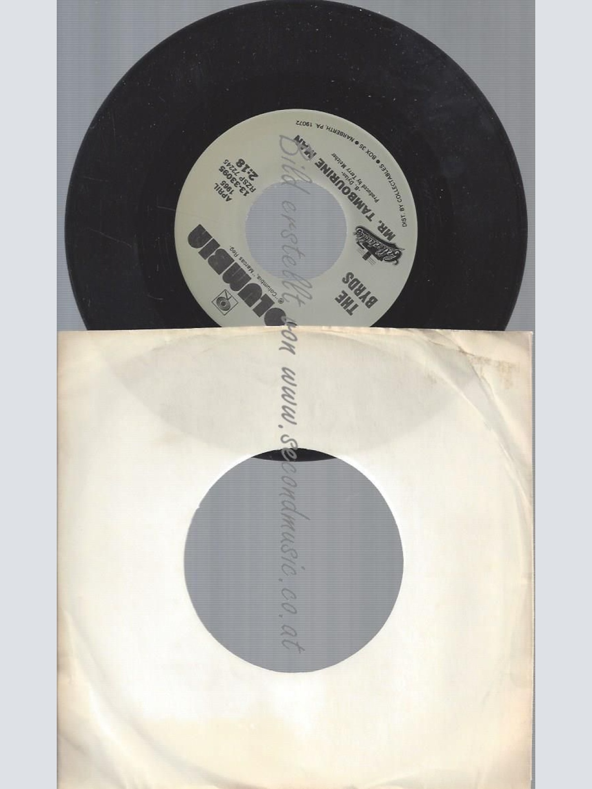 7"   The Byrds – Mr. Tambourine Man / All I Really Want To Do