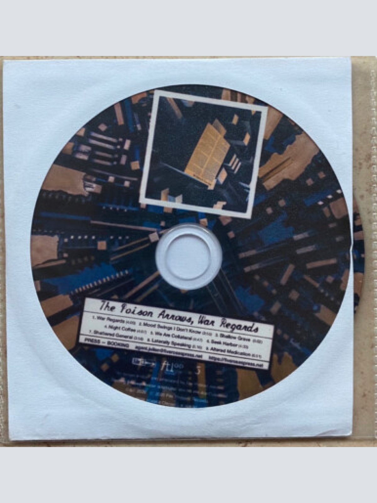 CDr, Album, Promo The Poison Arrows - War Regards