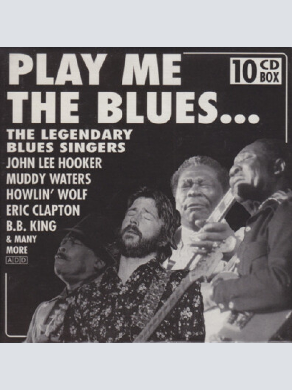 10xCD, Comp + Box, Comp Various - Play Me The Blues... The Legendary Blues Si...
