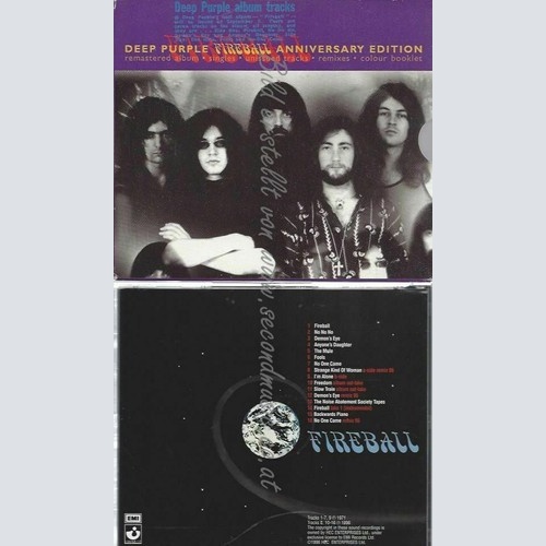 CD--DEEP PURPLE | --FIREBALL-25TH ANNIVERSARY