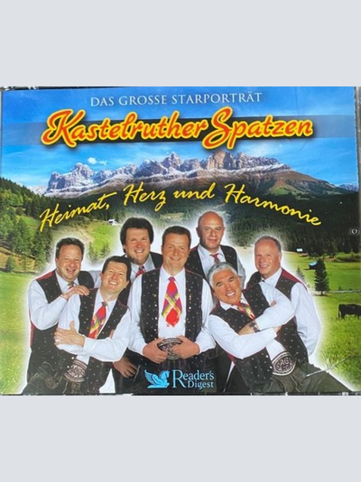 4xCD, Comp + Box Kastelruther Spatzen - Heimat, Herz Und Harmonie