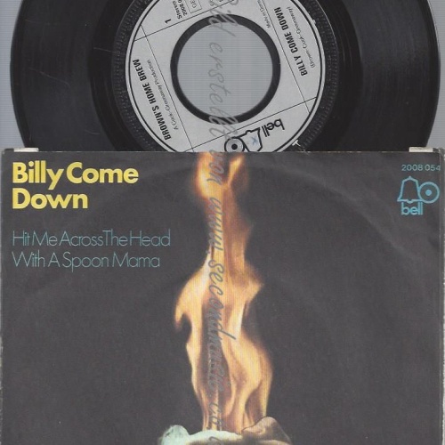 7" Brown's Home Brew  Billy Come Down