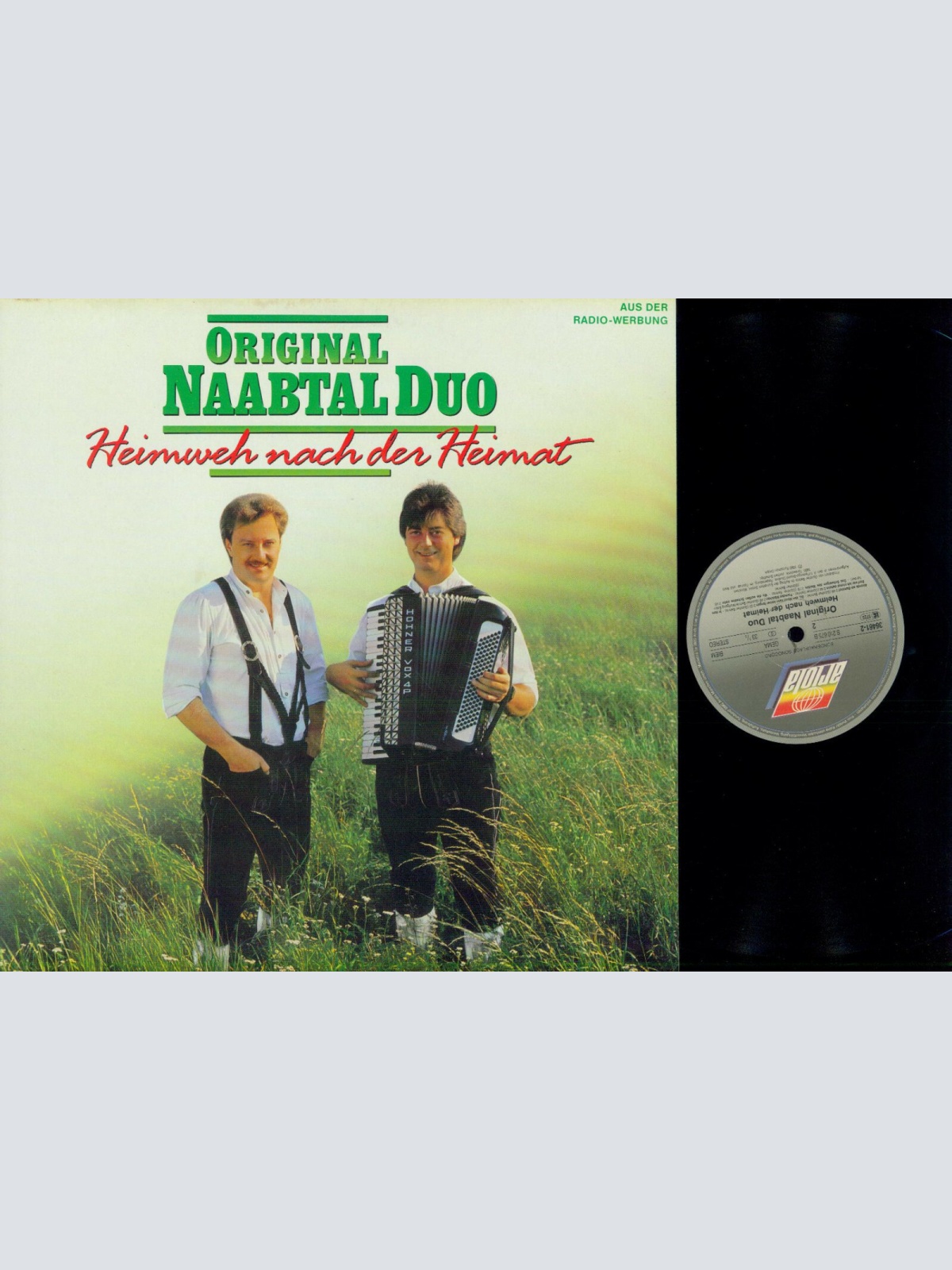 LP--Original Naabtal Duo – Heimweh Nach Der Heimat // NM