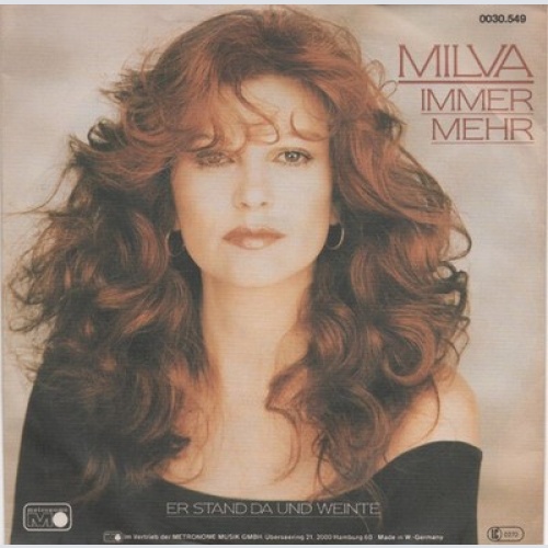 7", Single Milva - Immer Mehr