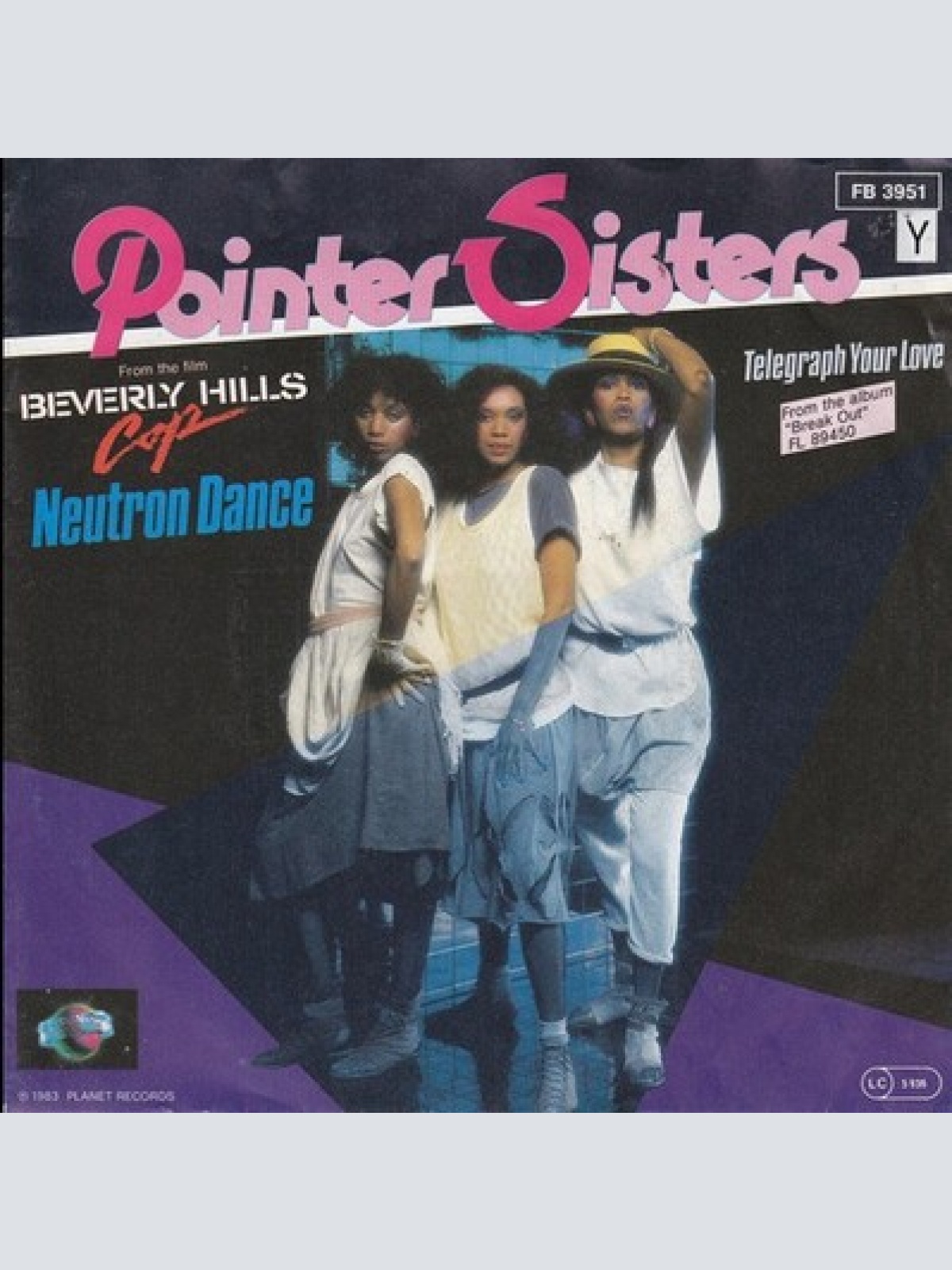 7", Single Pointer Sisters - Neutron Dance