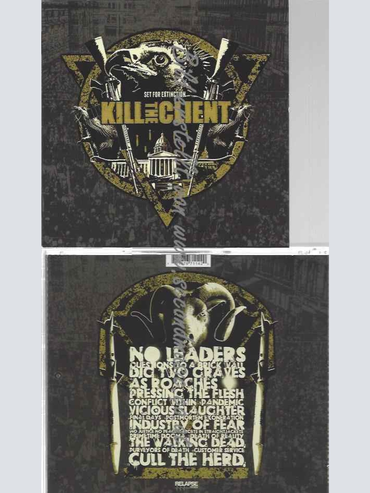 CD--Kill the Client | --Set for Extinction