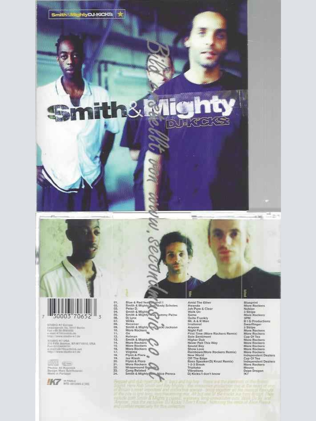 CD--Smith & Mighty | --DJ Kicks