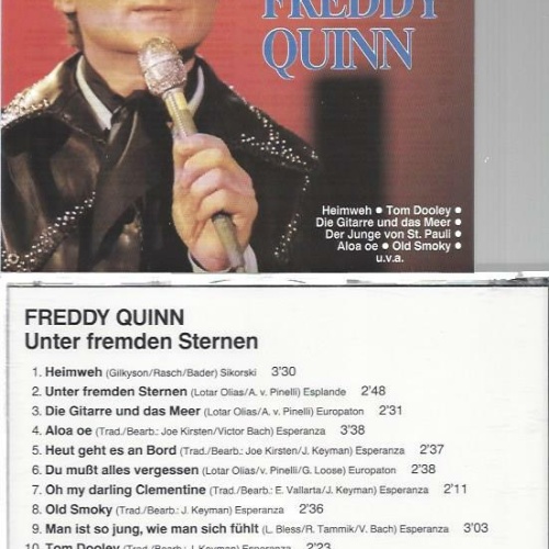 CD--Freddy Quinn-- Unter fremden Sternen
