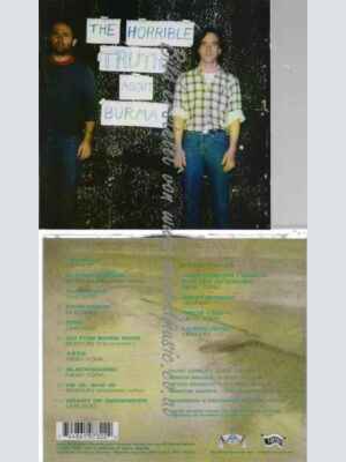 CD--Mission Of Burma | --The Horrible Truth About Burma