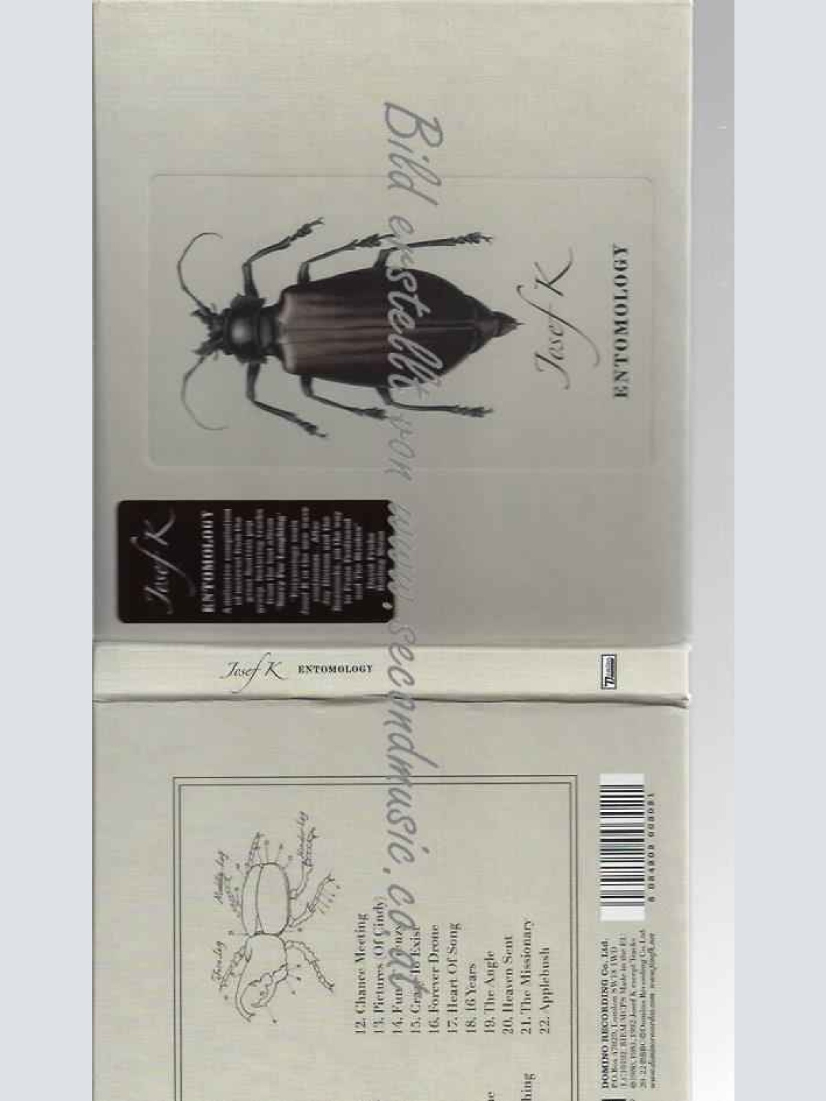 CD--Josef K | --Entomology