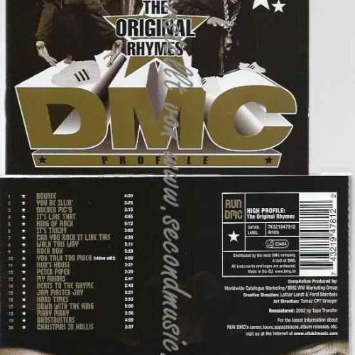 CD--Run D.M.C. | --Run Dmc "High Profile: the Original Rhymes"
