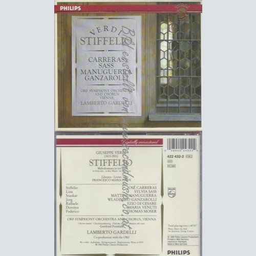 CD-Stiffelio (Gesamtaufnahme) -Carreras und Sass