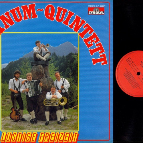 LP--Silvanum Quintett --  Lustige Freizeit   // NM
