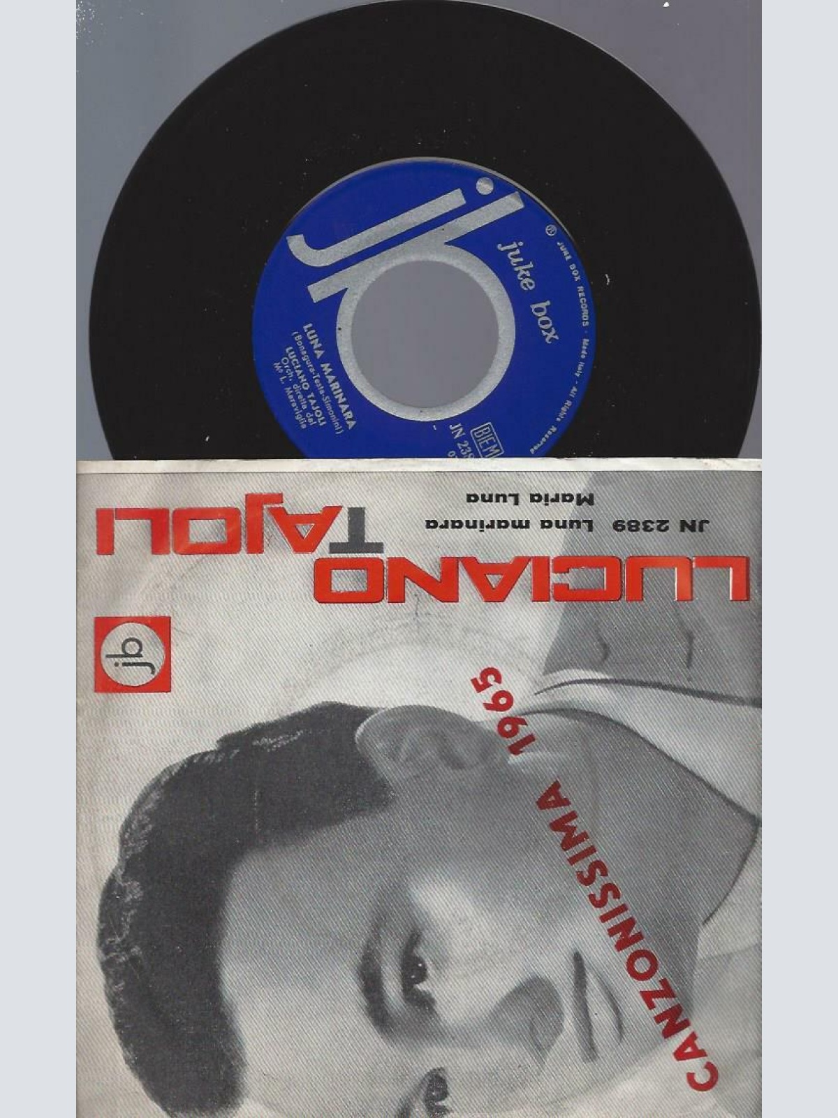 7" Luciano Tajoli – Luna Marinara