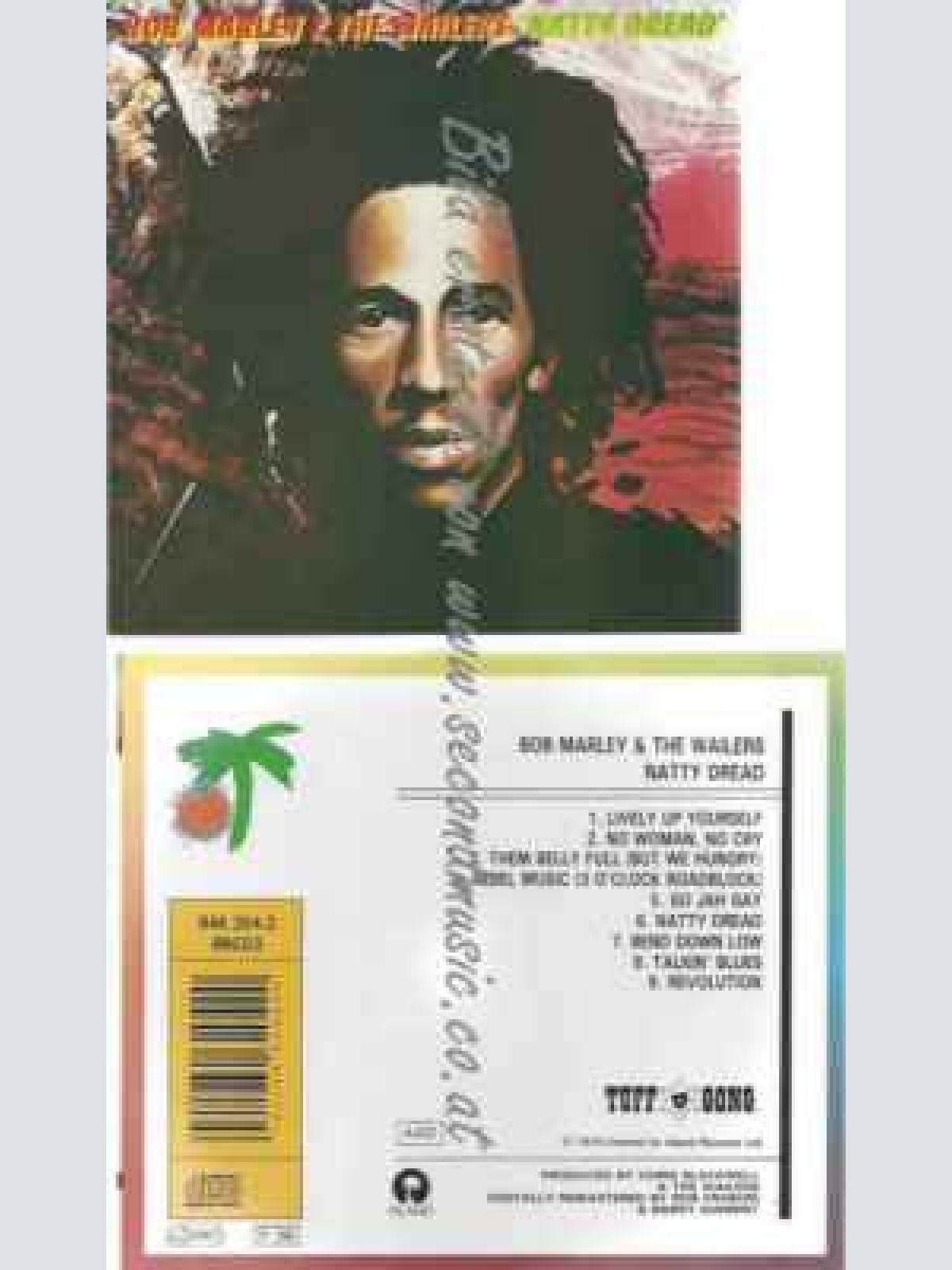 CD--Bob Marley--Natty Dread