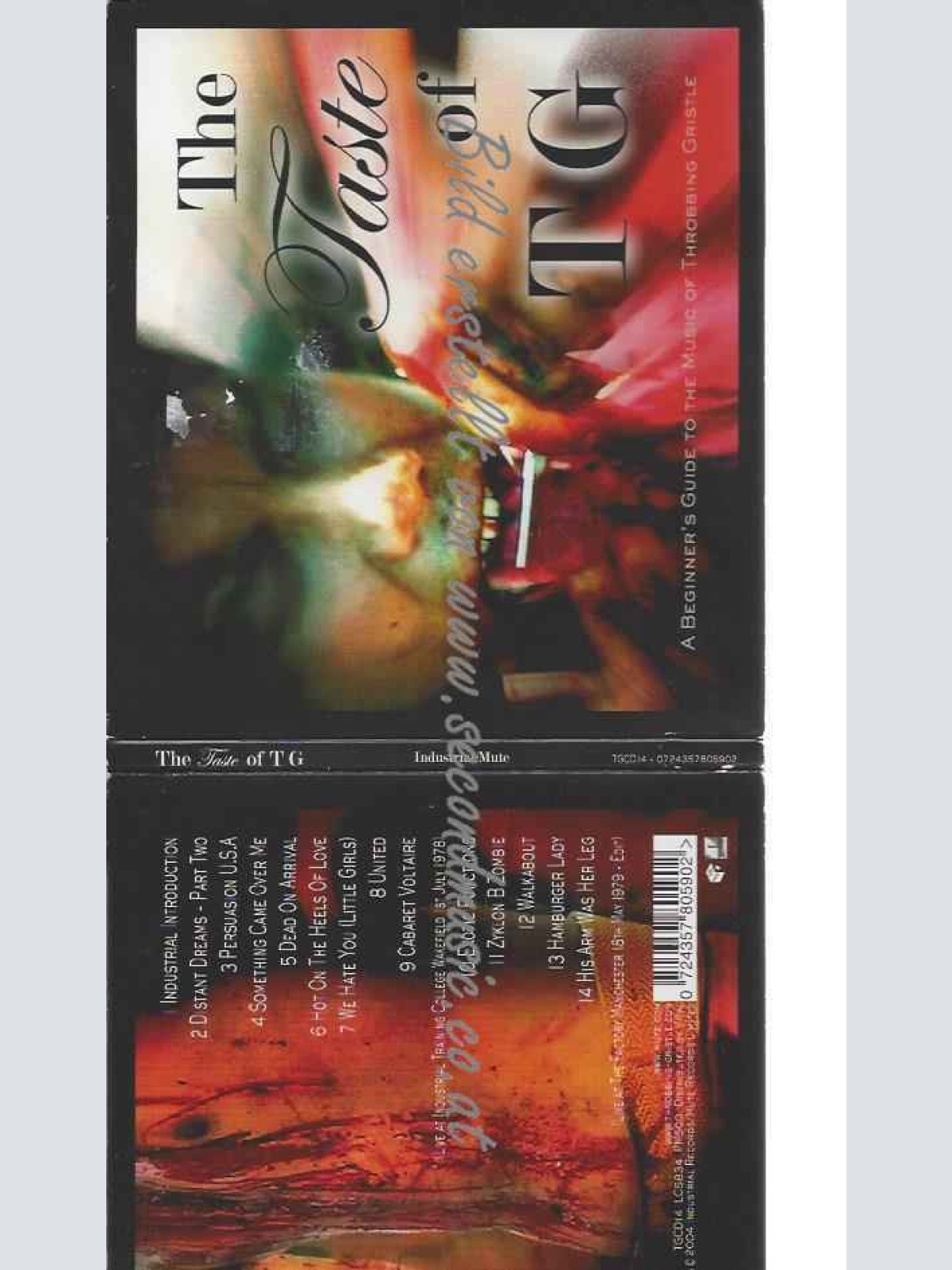 CD--Throbbing Gristle | --The Taste Of Tg - A Beginners Guide To The Music