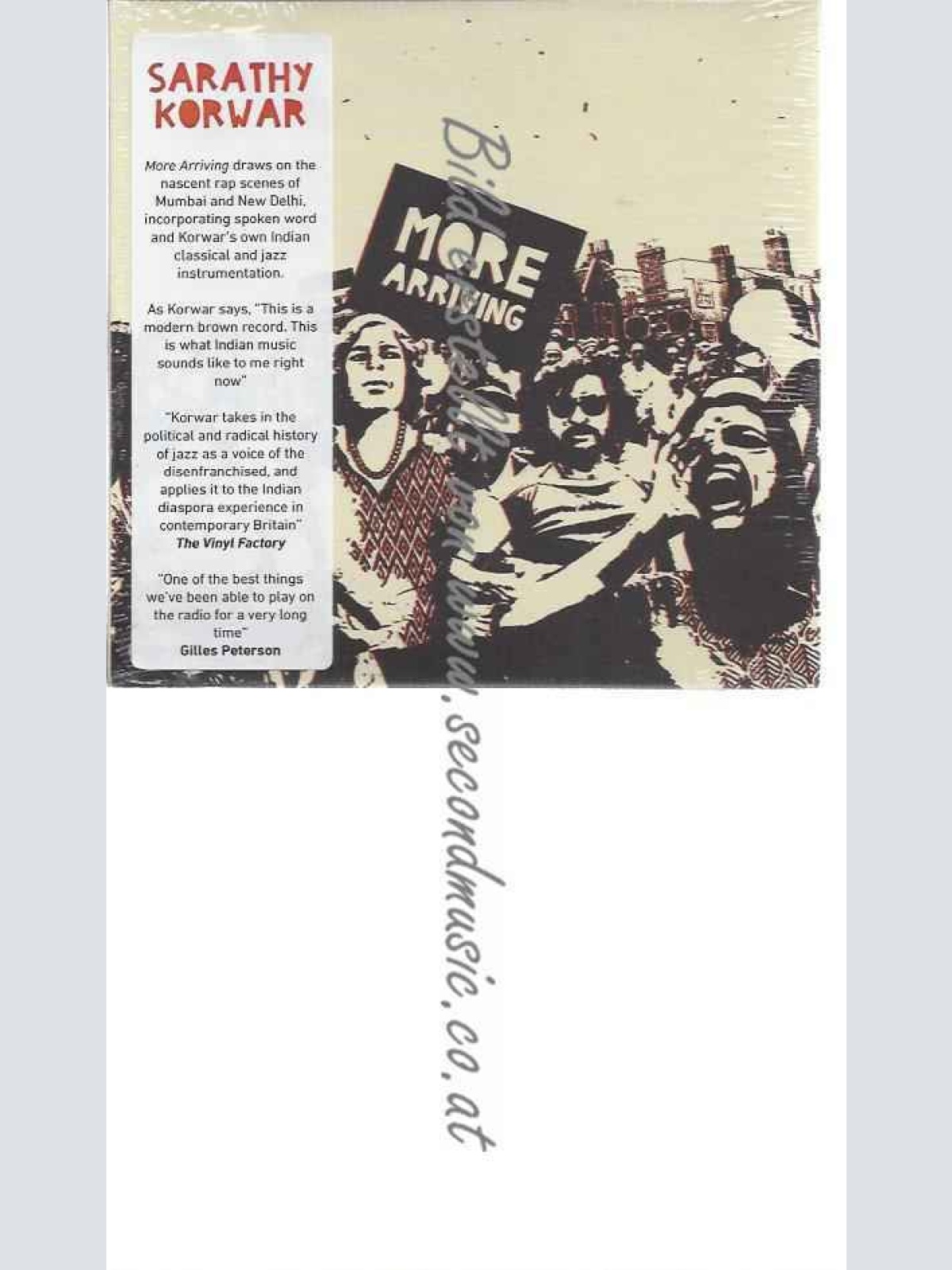 CD--Sarathy Korwar | --More Arriving